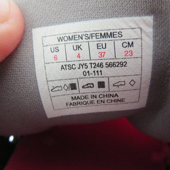 Women's The North Face Athletic Shoes Size 6 - Picture 6 of 6